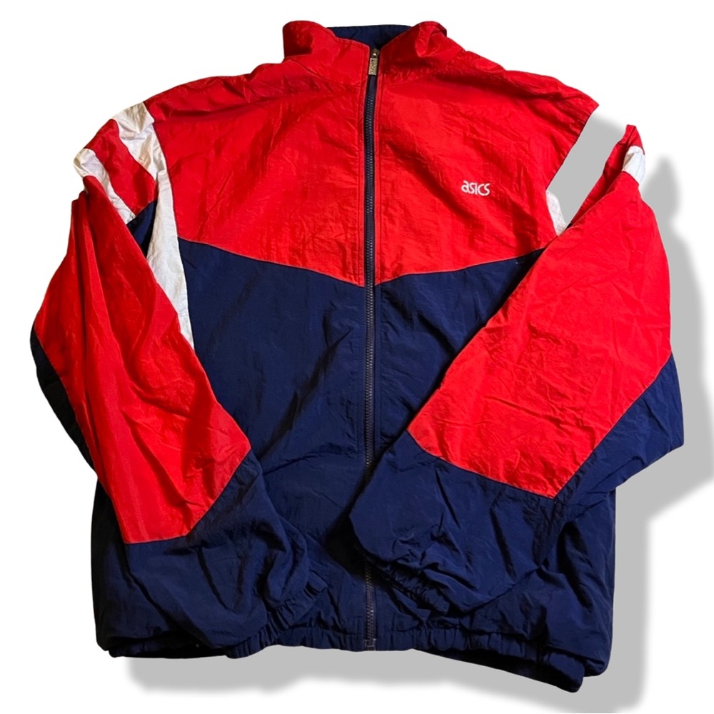 ASICS color-block insulated windbreaker